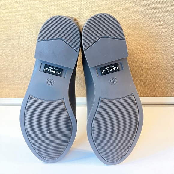 Capelli Chelsea Flat Rain Boots Slip-on Ankle Booties Taupe Gray Size 10 - Picture 8 of 10